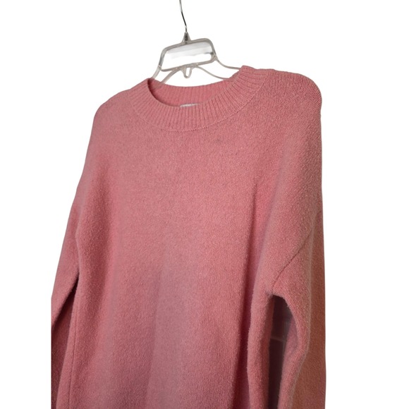 & Other Stories Paris Atelier Pink Crew Neck Long Sleeve Soft Knit Sweater Small - Picture 10 of 14